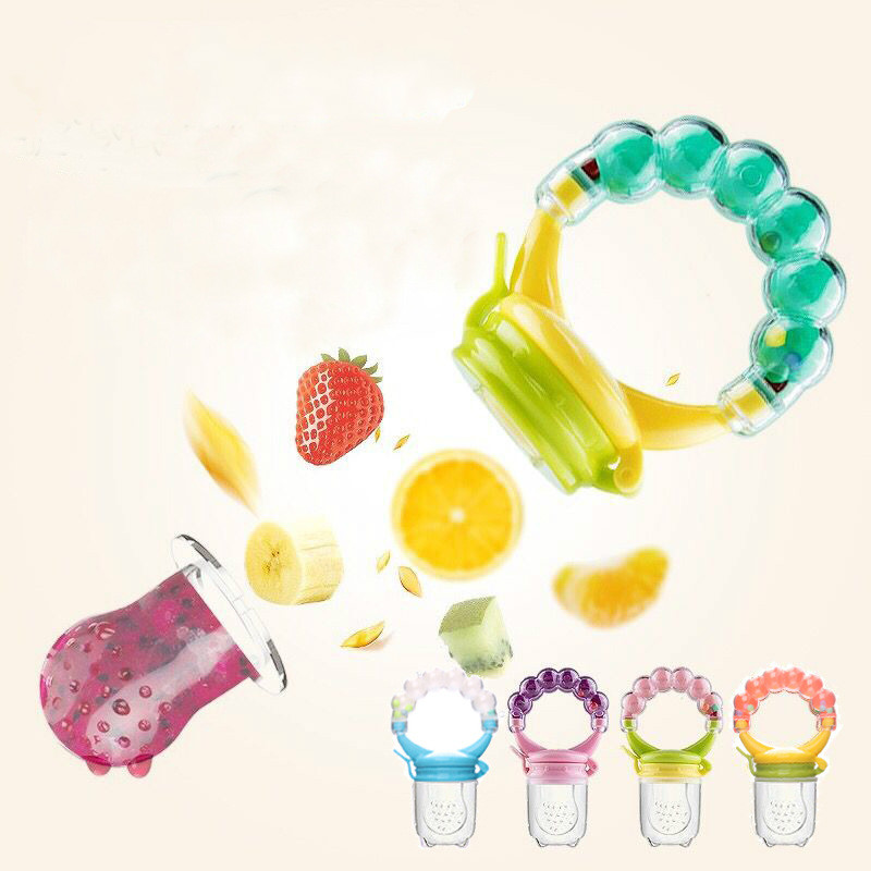 Baby Food Guide - 1個入りベビー用おしゃぶりフィーダー、新鮮な食品用ニブラー、子供用フルーツフィーダー、乳首、安全なベビー用品、乳首、おしゃぶりボトル
