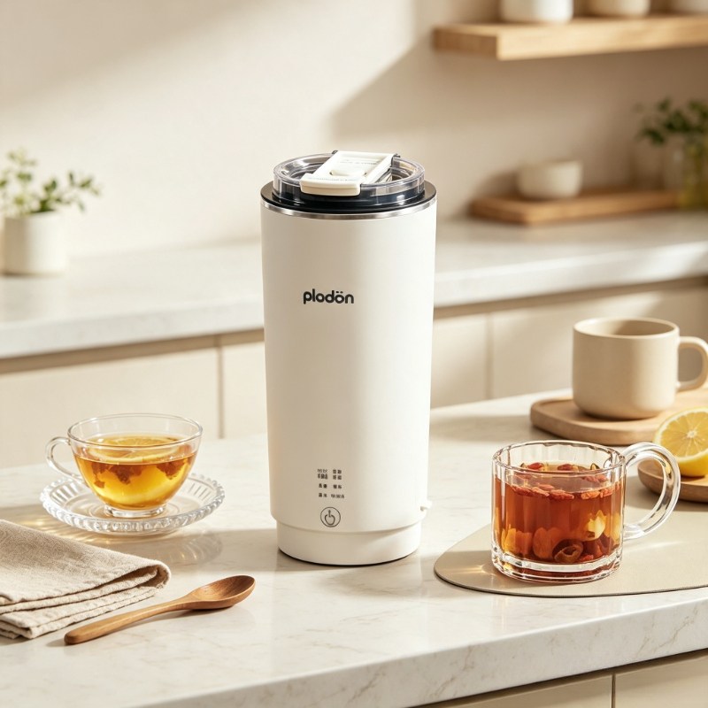 Baby Food Maker - ポータブルミニステンレススチールブレンダーカップユニセックス、多機能豆乳メーカー、ベビーフード用、コンパクト軽量で耐久性あり