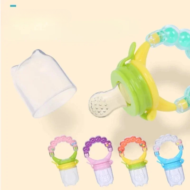Baby Food Newborn - 1/2個 ベビーフードニブラー 授乳用スプーン ベルリング ジュースエクストラクター おしゃぶり