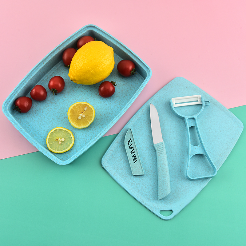 Baby Food Knife Set - 4ピースフルーツナイフセット、野菜や果物の皮むきツール、ベビーフード用具、寮用セット