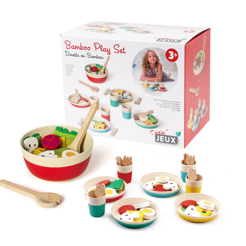 Baby Food Knife Set - 子供のためのシミュレーションキッチンおもちゃ,木製のナイフ,フォーク,ボウル,サラダ,食べ物,料理ゲーム,赤ちゃん,母親,庭のための幼児教育ギフト