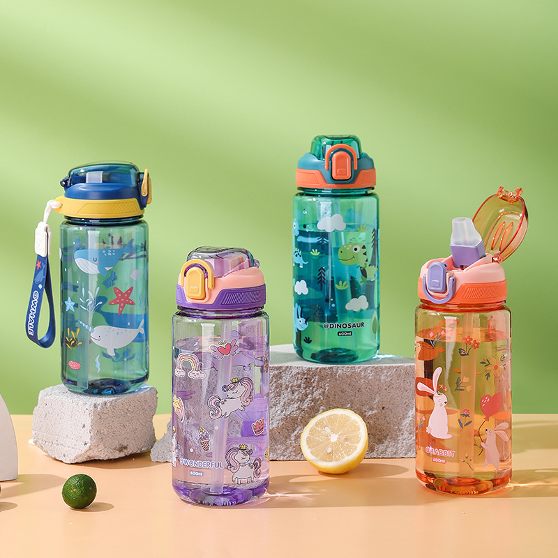 600 ミリリットル恐竜水筒子供用水シッピーカップシリコーン - Baby Food Hipp のレビューと価格