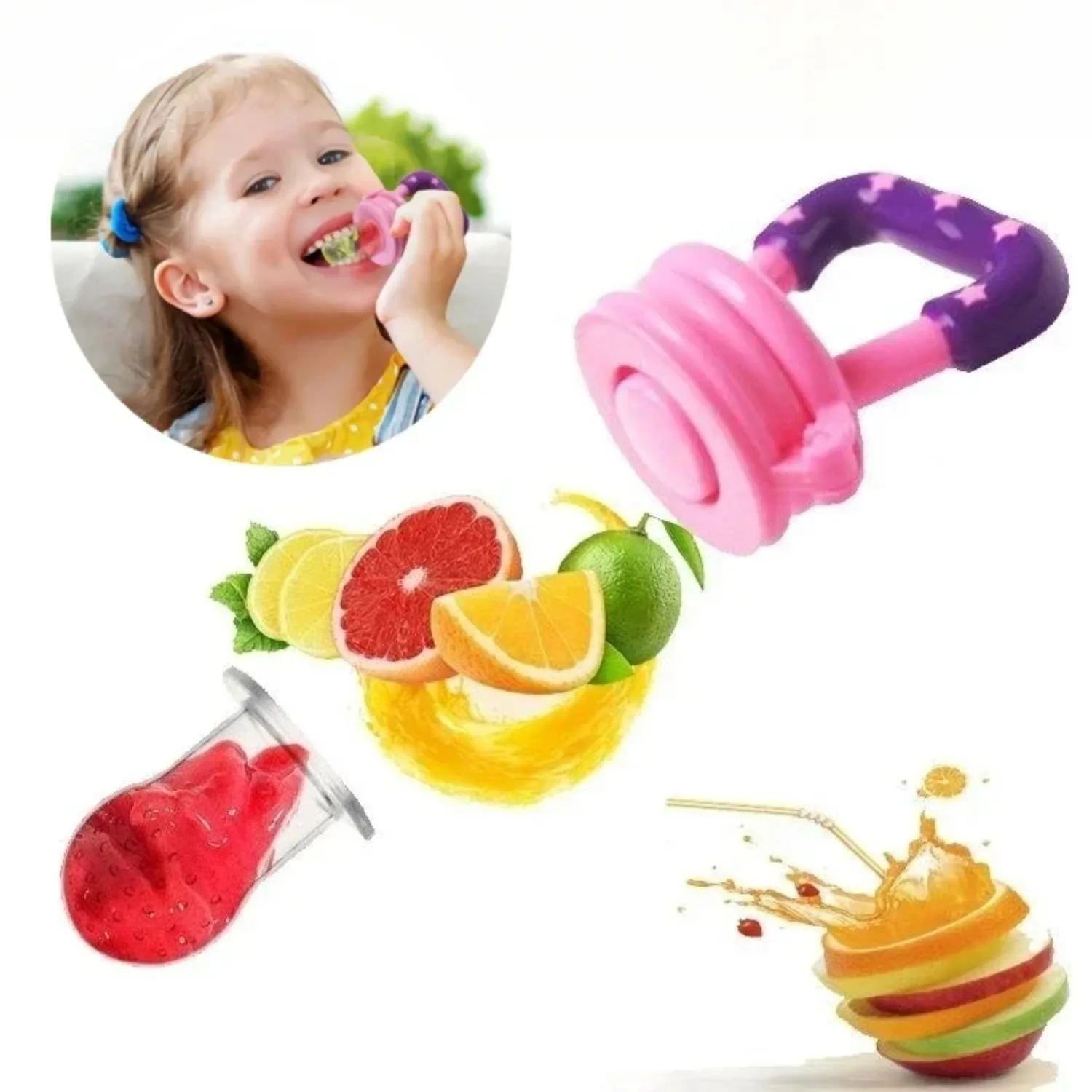 ベビーフルーツフードフィーダー/おしゃぶり 食品グレードのシ - Baby Food Guide のレビューと価格