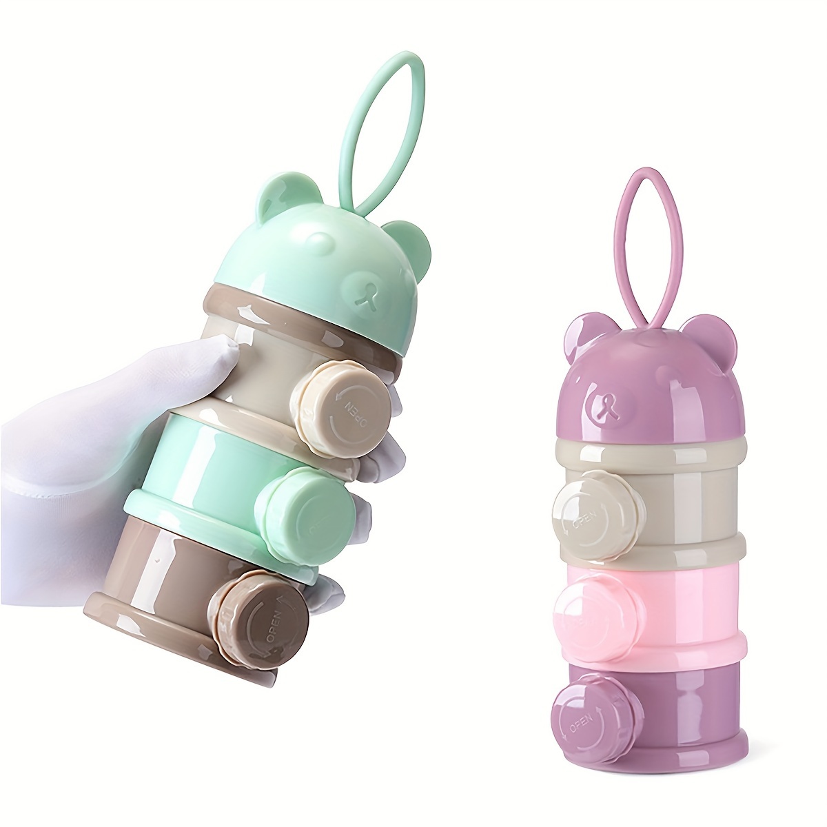 ストラップ付き大容量ベビーミルクパウダーコンテナ、ベビーフォ - Baby Food Equipment のレビューと価格