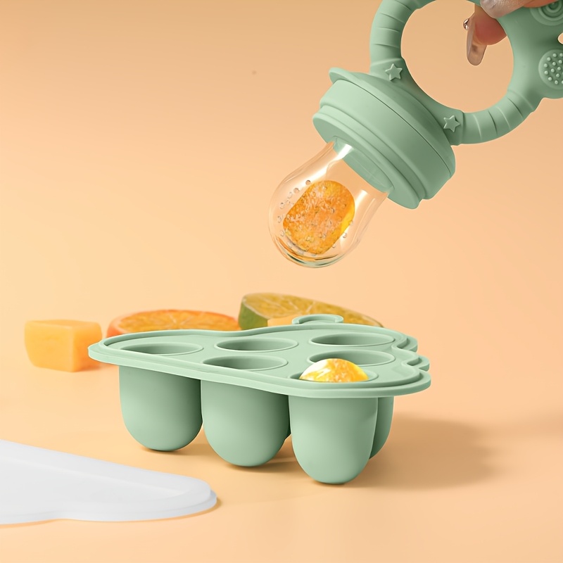 2 個/1 個ミニベビー果物野菜冷凍庫型蓋付き、フルーツフィ - Baby Food Guide のレビューと価格