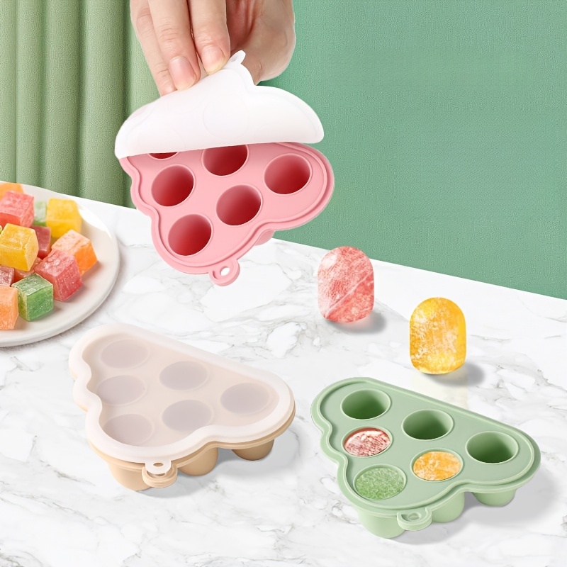 2 個/1 個ミニベビー果物野菜冷凍庫型蓋付き、フルーツフィ - Baby Food Guide のレビューと価格