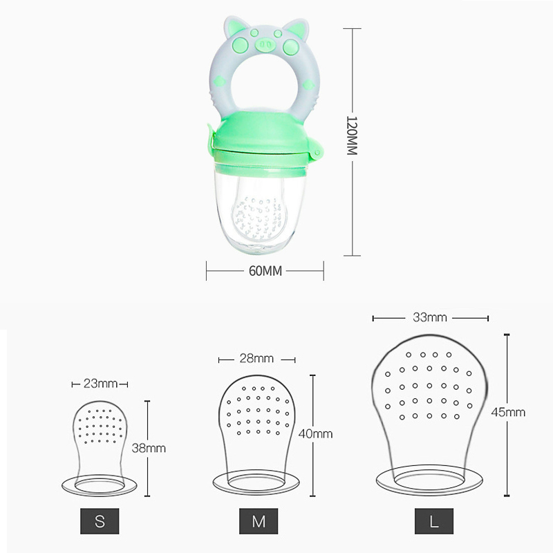 4個セット シリコン製果物・野菜フィーダー 乳幼児用（6～3 - Baby Food Guide のレビューと価格