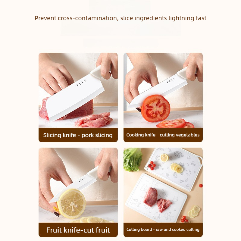 セラミックナイフ＆まな板セット、ベビー＆家庭用食品調理用キッ - Baby Food Knife Set のレビューと価格