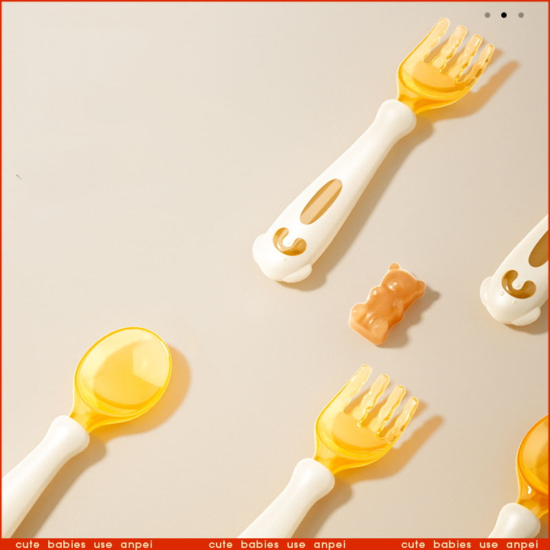 ベビースプーンフォーク/食べることを学ぶトレーニング/1歳以 - Baby Food Eating のレビューと価格