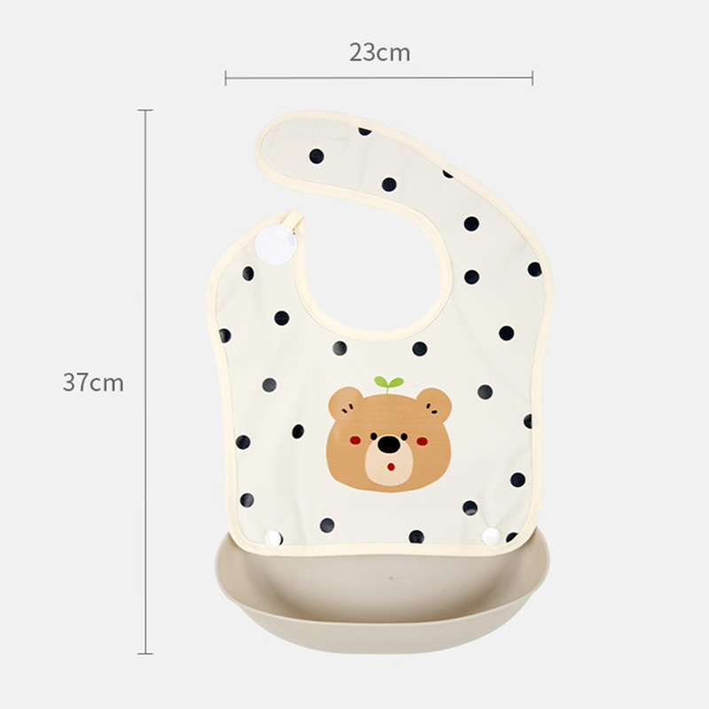 ベビー用取り外し可能な防水フードキャッチャービブ、取り外し可 - Baby Food Apron のレビューと価格