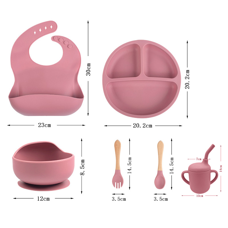 子供用シリコン食器セット、赤ちゃんの生鮮食品トレーニング、サ - Baby Food Guide のレビューと価格