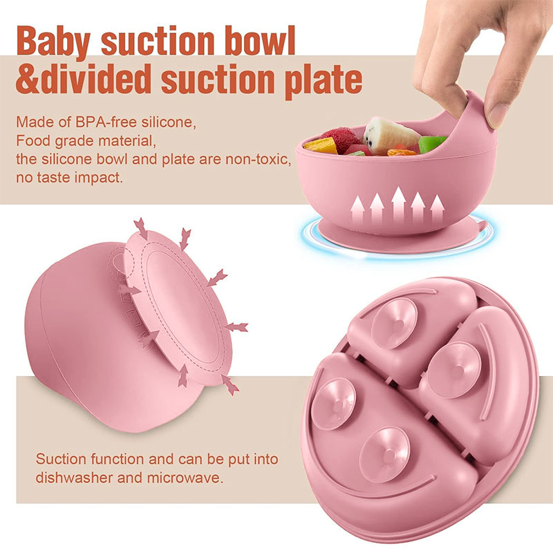 子供用シリコン食器セット、赤ちゃんの生鮮食品トレーニング、サ - Baby Food Guide のレビューと価格