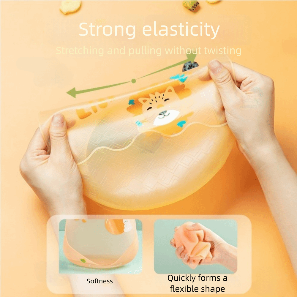 かわいい防水ベビーよだれかけシリコーンソフト子供用食品エプロ - Baby Food Apron のレビューと価格