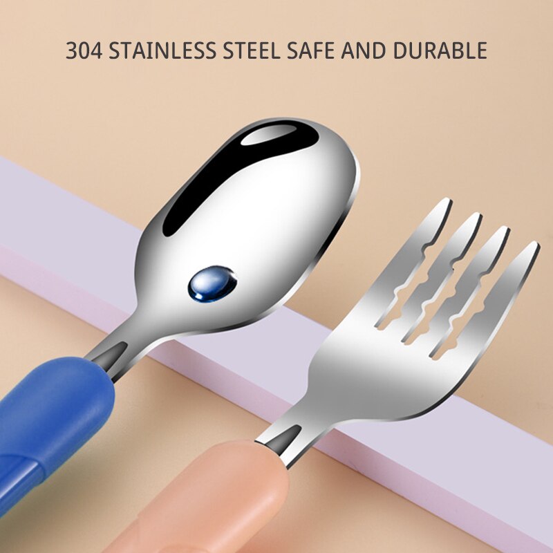 2ピース子供用食器セット |   304食品グレードステンレ - Baby Food Knife Set のレビューと価格