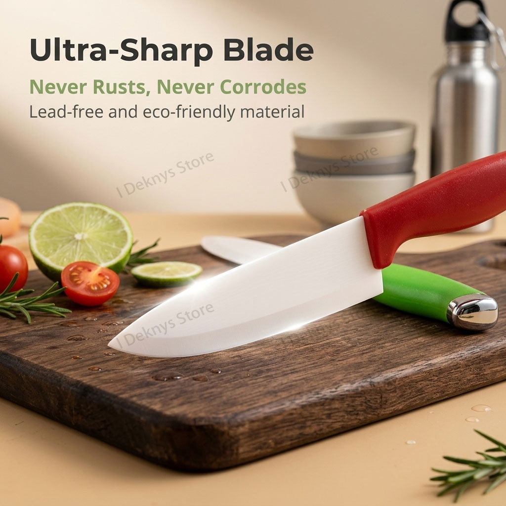 キッチンセラミックナイフセット 4インチ、5インチ、6インチ - Baby Food Knife Set のレビューと価格