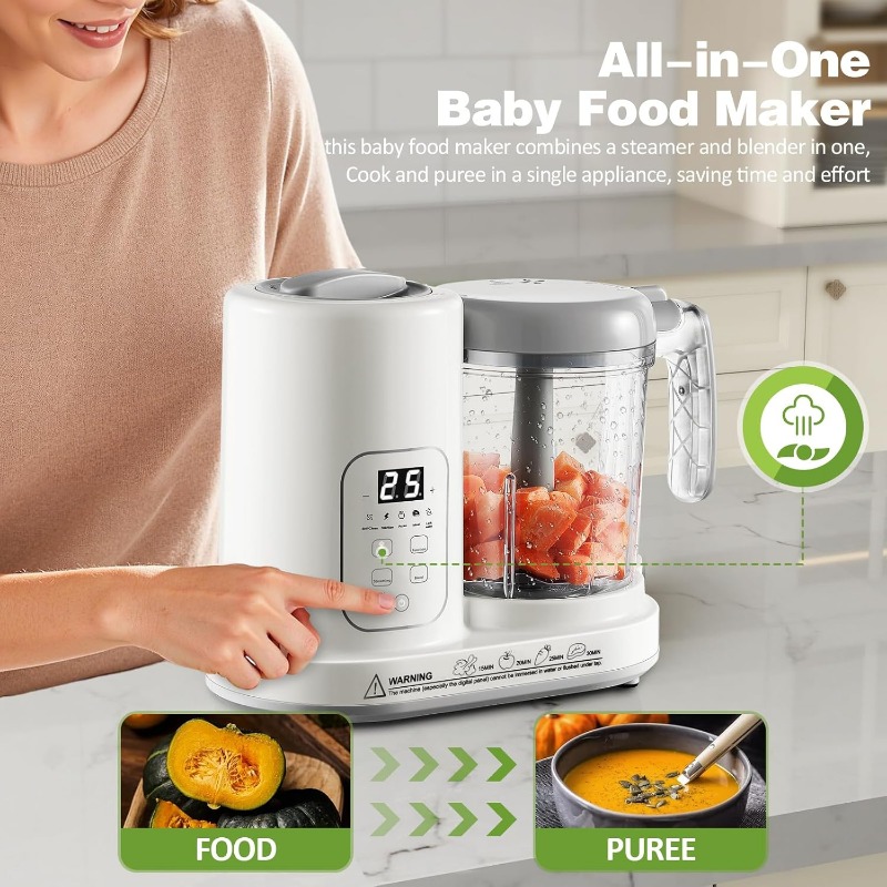 ベビーフードメーカー スチーマー ブレンダー 4 in 1  - Baby Food Maker のレビューと価格