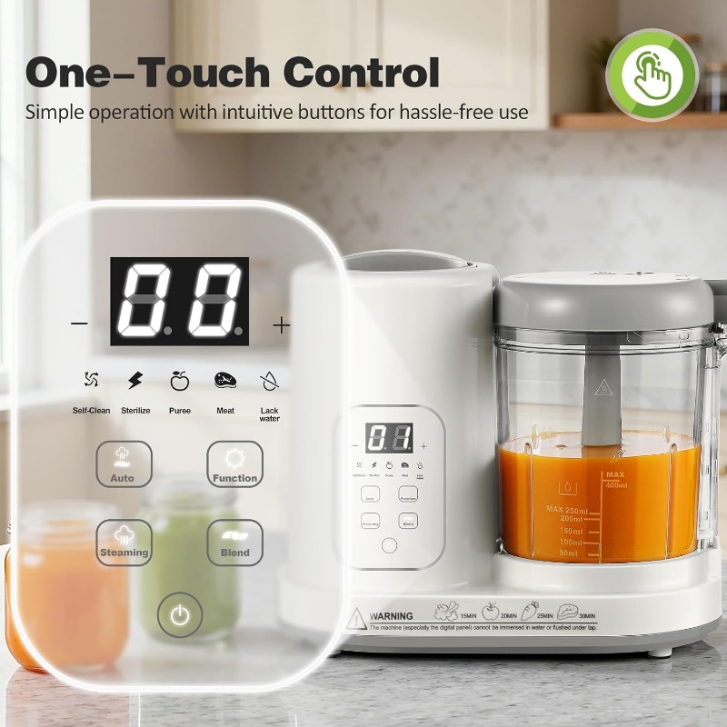 ベビーフードメーカー スチーマー ブレンダー 4 in 1  - Baby Food Maker のレビューと価格