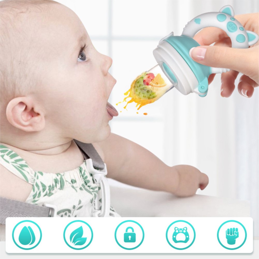 シリコーン生鮮食品ニブラー ベビーフィーダー キッズ 男の子 - Baby Food Guide のレビューと価格