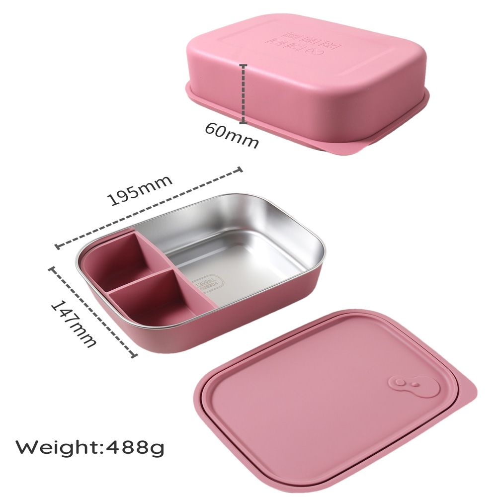1200ml 1個入り カスタム名＆柄入りシリコン製子供用ラ - Baby Food Equipment のレビューと価格