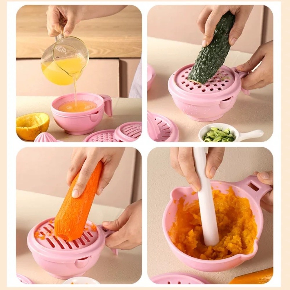無地ベビーフードグラインディングボウル手作り多機能フルーツピ - Easy Baby Food のレビューと価格