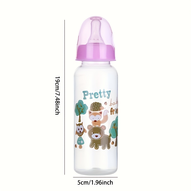 1PC キュートな動物をテーマにした哺乳瓶セット、食品グレー - Baby Food Natural のレビューと価格