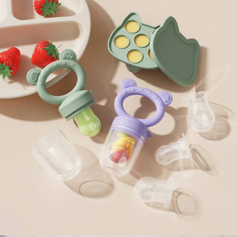 ベビーおしゃぶりフルーツフィーダーカバー付きシリコーン新生児 - Baby Food Guide のレビューと価格