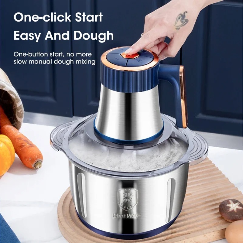 5L電動ミートグラインダー大容量多機能野菜スライサー＆フード - Baby Food Maker のレビューと価格