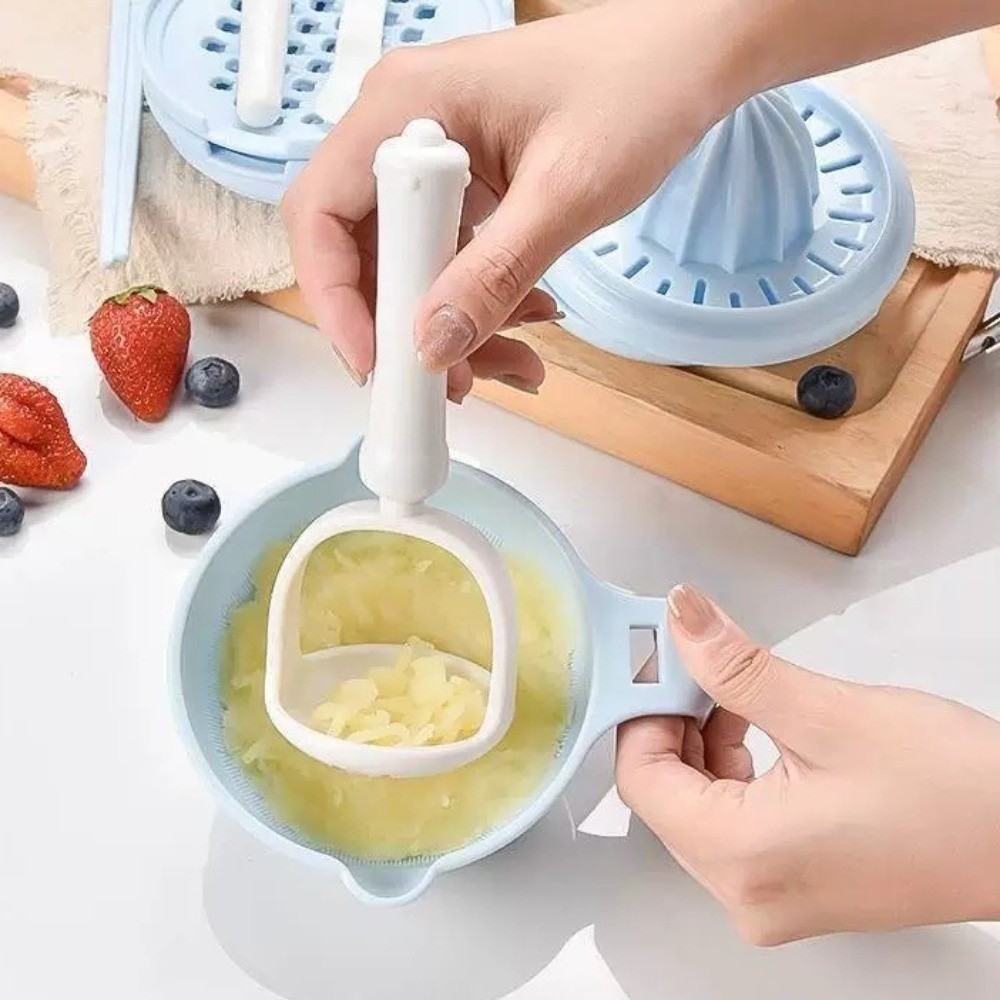 無地ベビーフードグラインディングボウル多機能使いやすい手動グ - Easy Baby Food のレビューと価格
