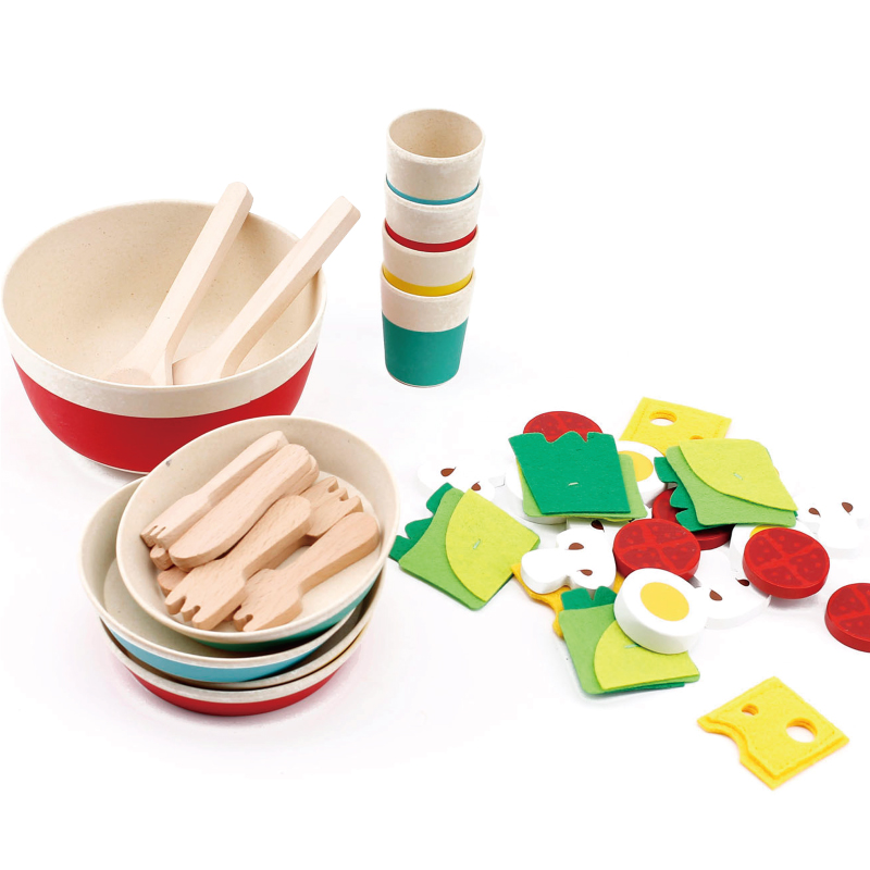 子供のためのシミュレーションキッチンおもちゃ,木製のナイフ, - Baby Food Knife Set のレビューと価格