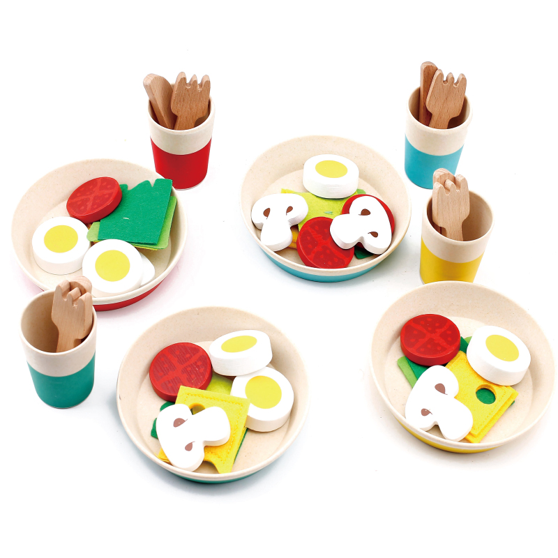 子供のためのシミュレーションキッチンおもちゃ,木製のナイフ, - Baby Food Knife Set のレビューと価格