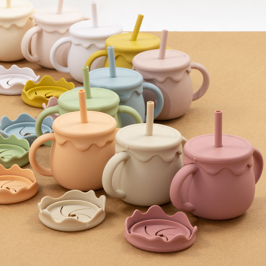 ニューキッズシリコーン給餌食品収納ボックススナックカップポー - Baby Food Newborn のレビューと価格